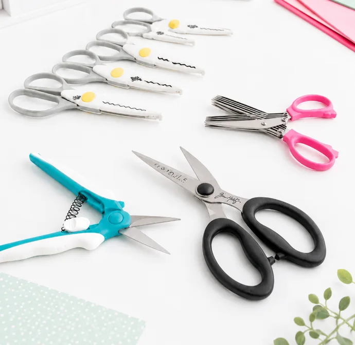 Tijeras multifuncionales Tijeras para manualidades y scrapbook