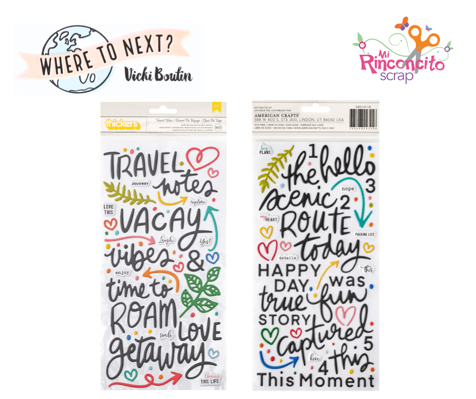 WHERE TO NEXT - Stickers Puffy Frases