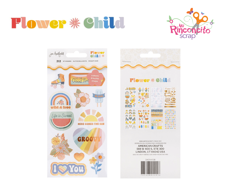 FLOWER CHILD - Sticker Book