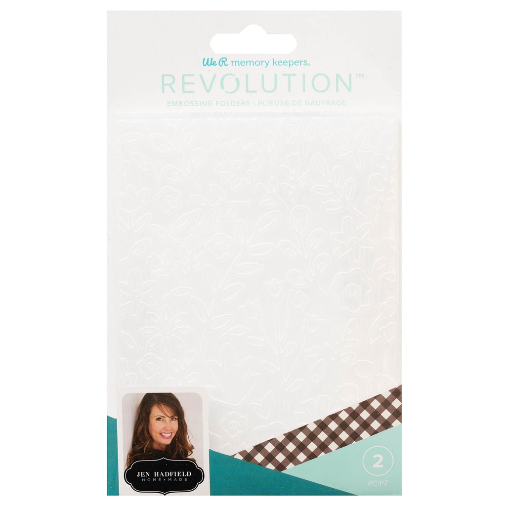 EMBOSSING FOLDER - WR - JH - REVOLUTION - JEN HADFIELD