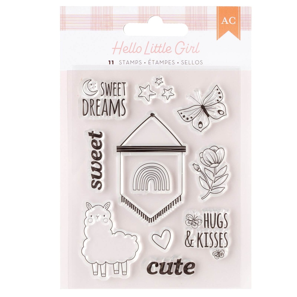 Hello Little Girl - Set de Sellos