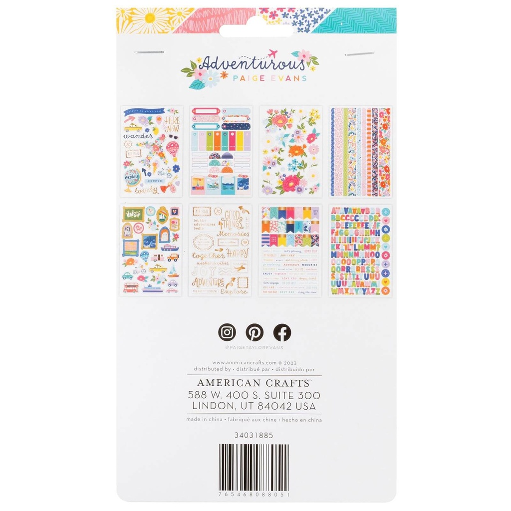 Adventurous - Sticker Book