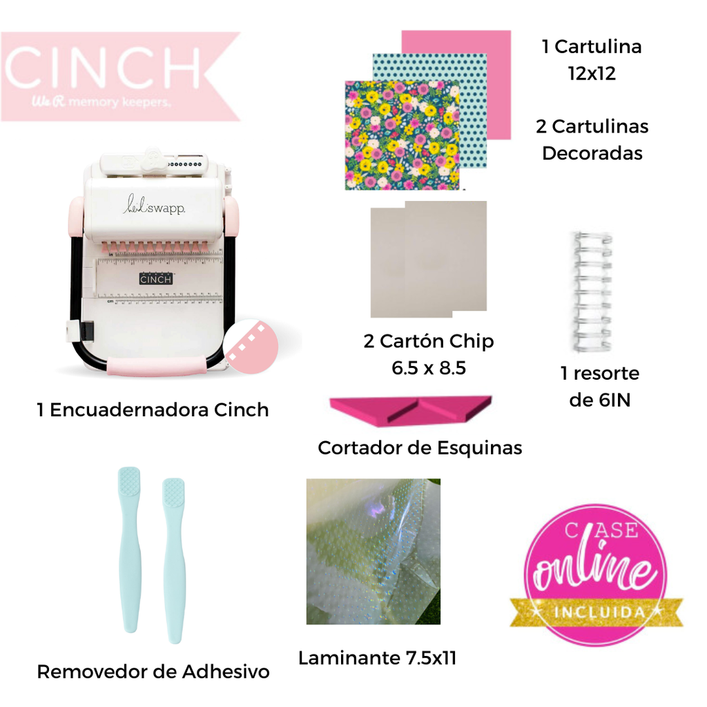 Kit Encuadernación Básico (Orificios Cuadrados)