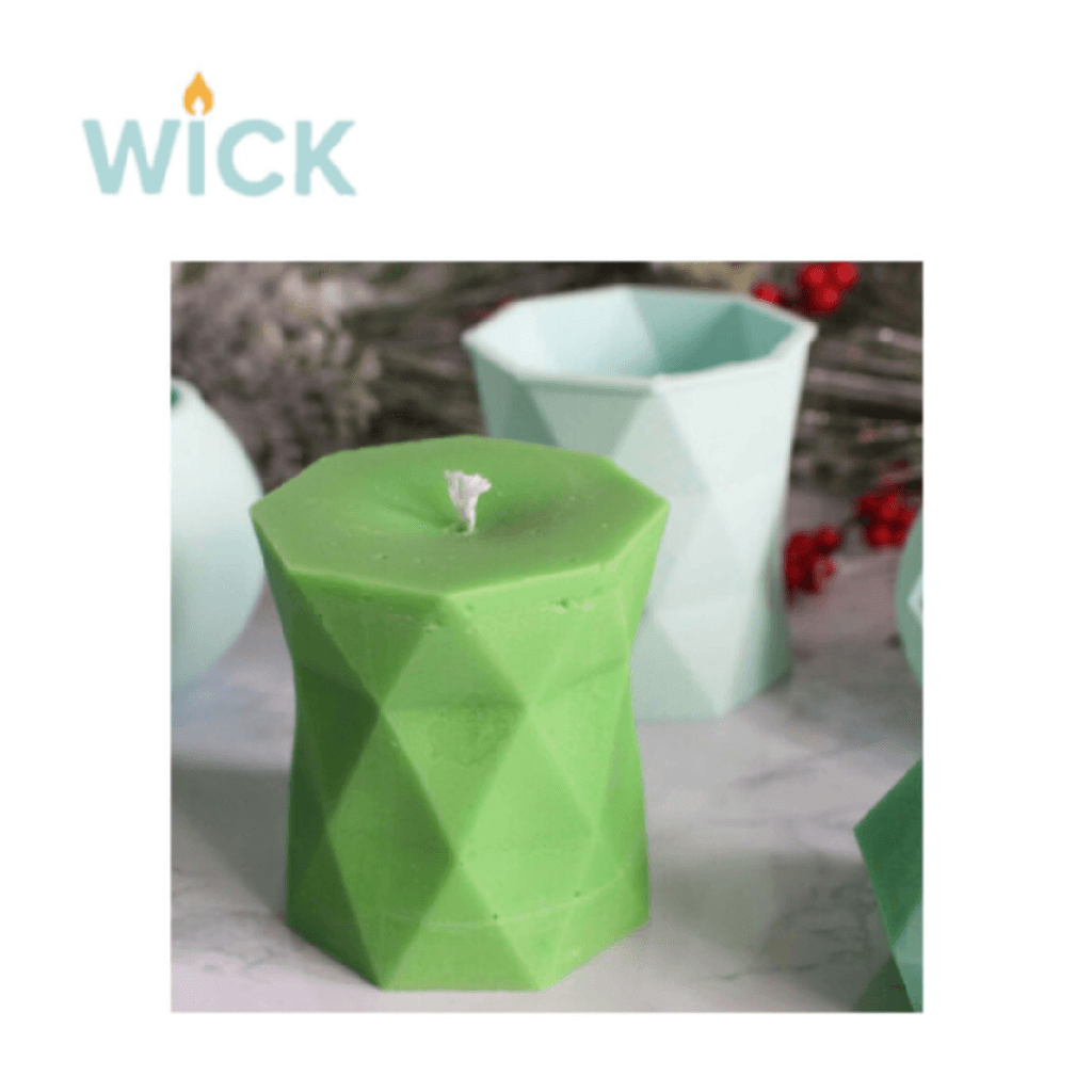 WICK Molde Silicón Geométrico