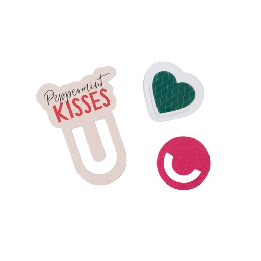 Peppermint Kisses - Adornos y Clips de Papel