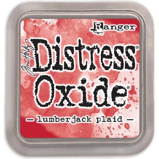 Distress Oxide Lumberjack Plaid