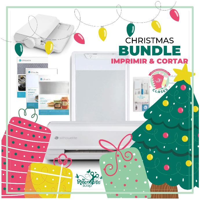 Christmas Bundle - Imprimir y Cortar Cameo 5 Blanco