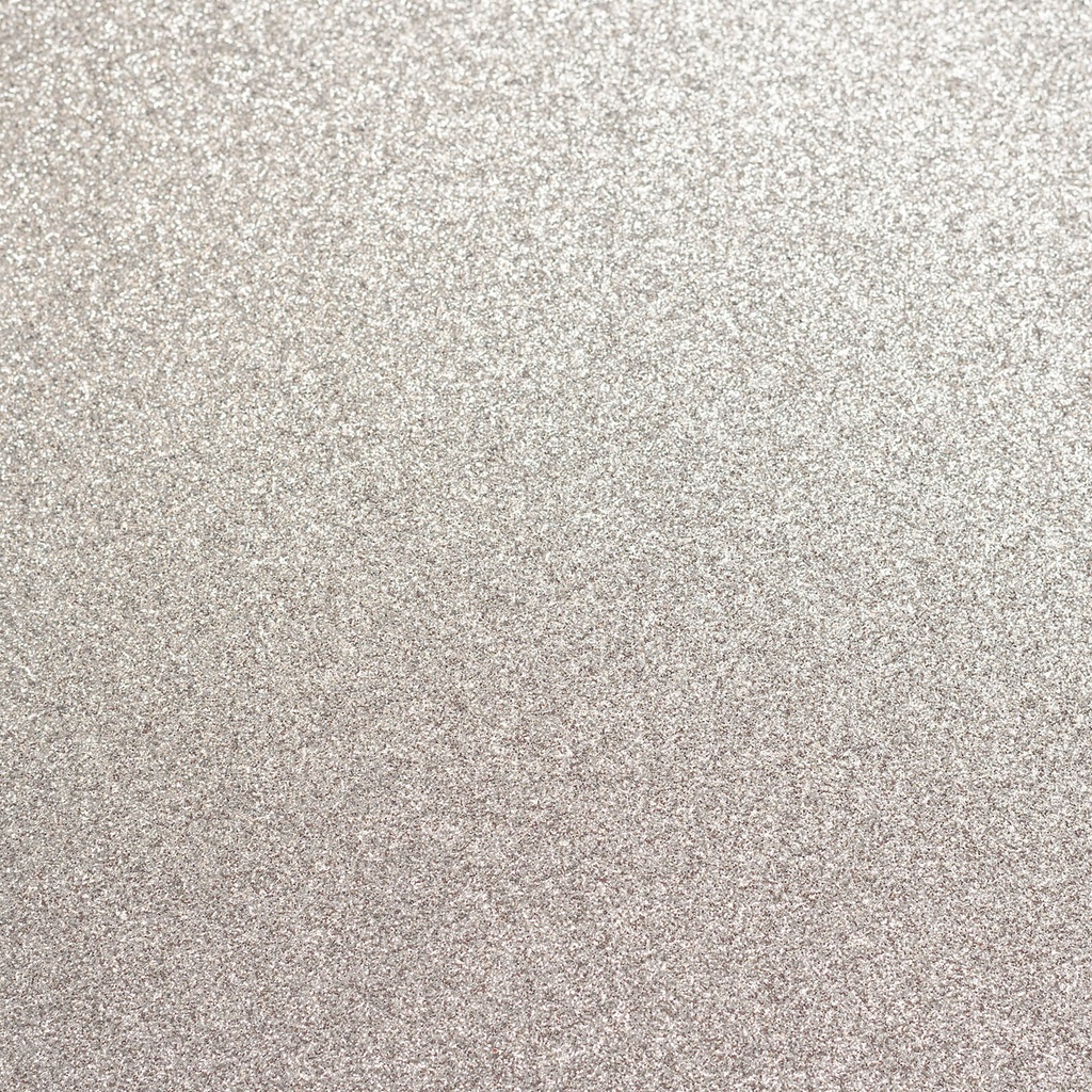 Cartulina 12x12 Glitter Plata