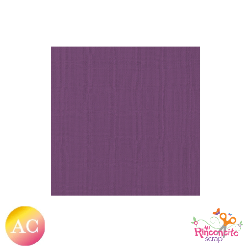 AC Cartulina 12X12 Vino