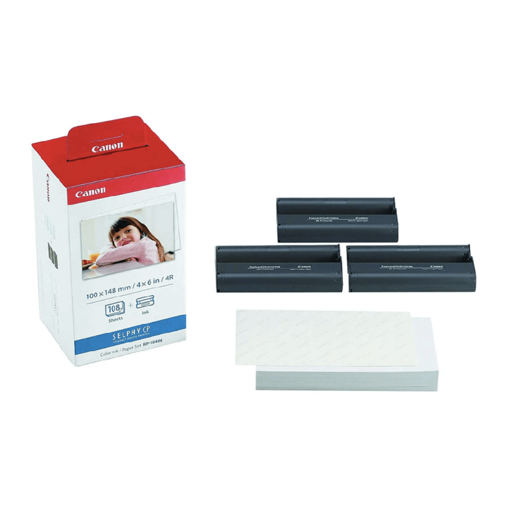 Canon Selphy Kit Papel Fotográfico y Tinta