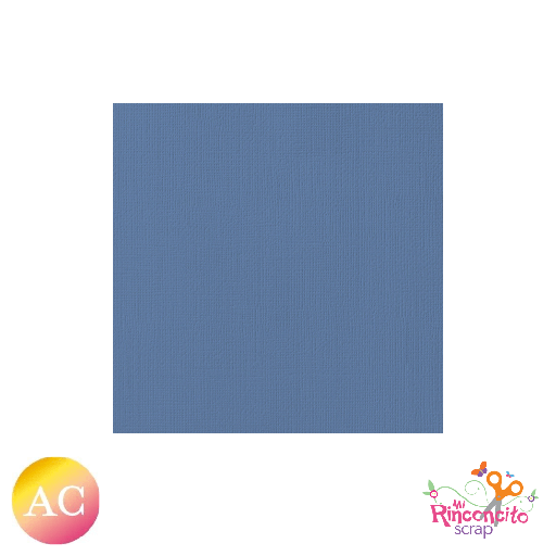 AC Cartulina 12x12 Blue Arrendajo