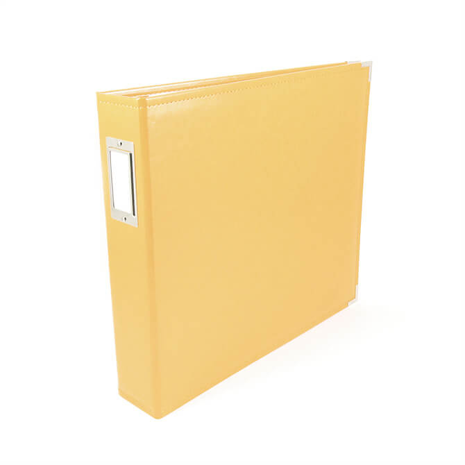 Album 12x12 Cuero Amarillo