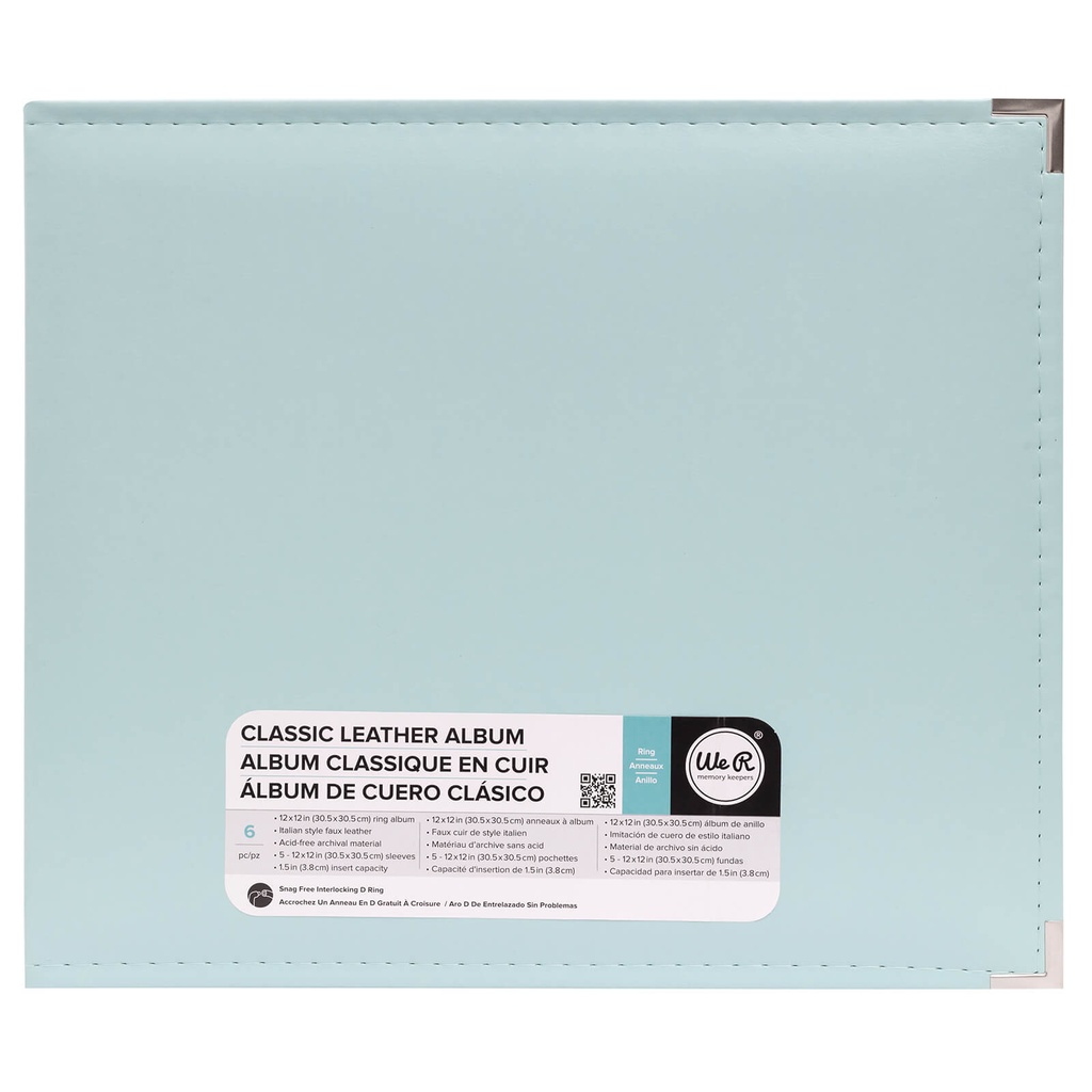 Album 12x12 Cuero Menta