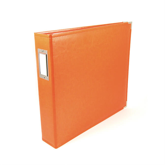 Album 12x12 Cuero Naranja