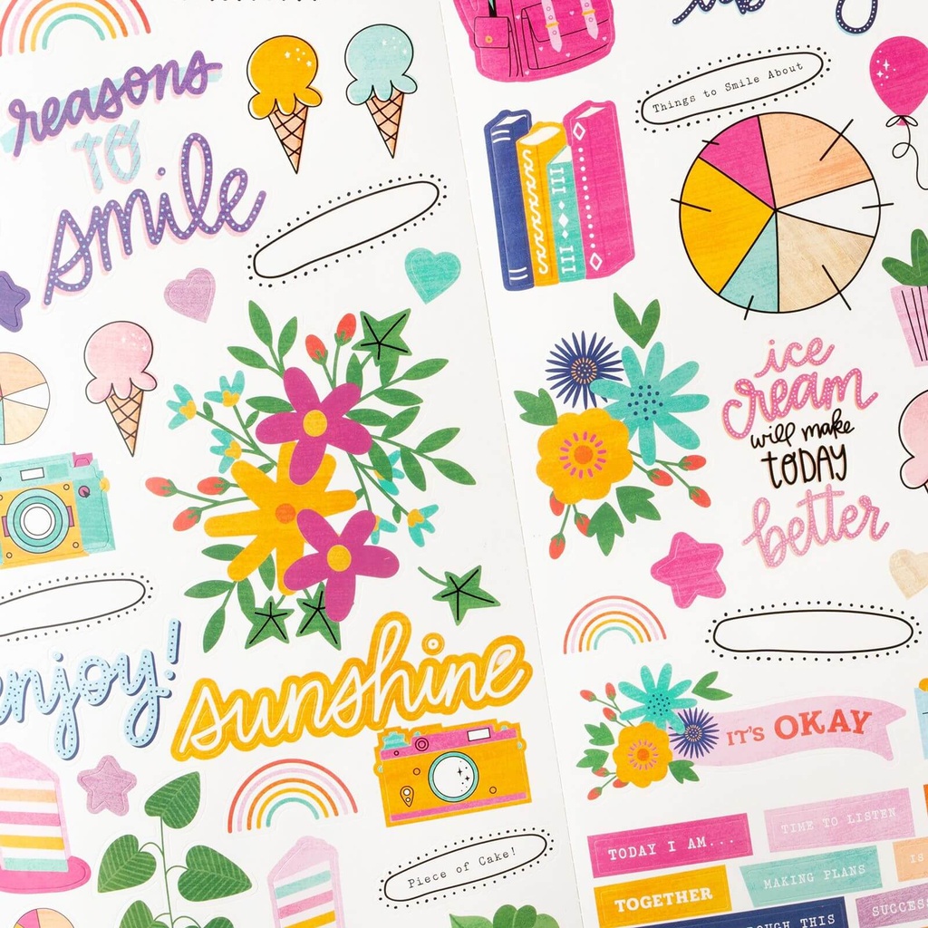 Reasons to Smile - Stickers 6 x 12