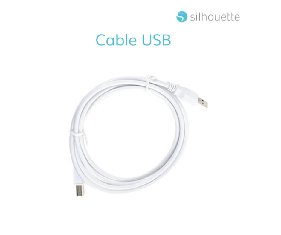 Cable USB Silhouette