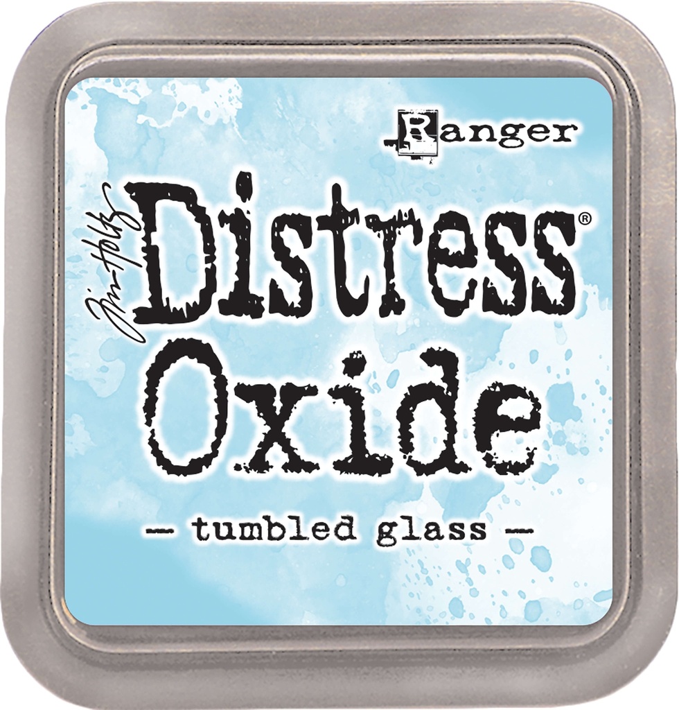 Distress Oxide Tumbled Glass