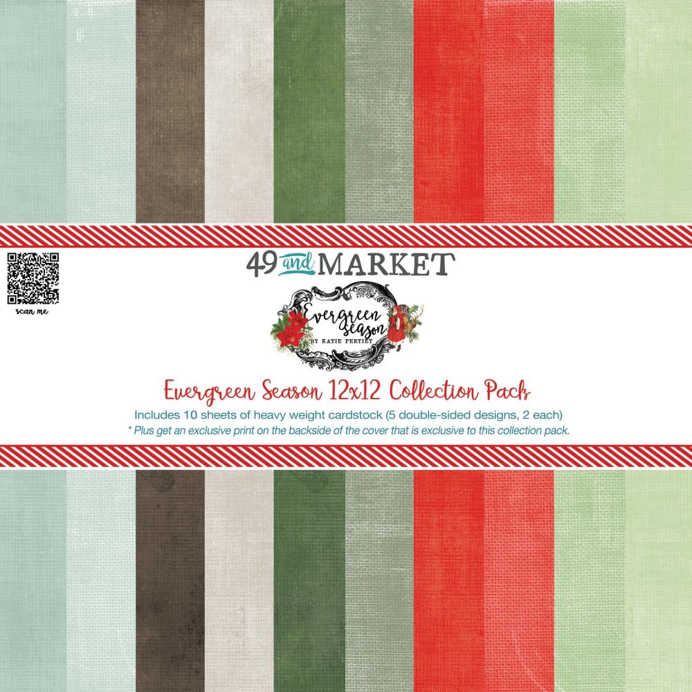 Evergreen Season - Block de Papel 12x12