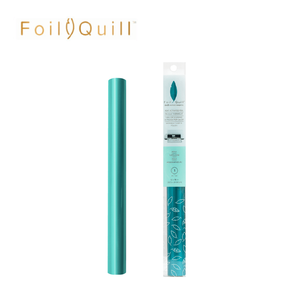 Foil Quill Rollo Aqua