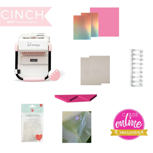 [K-CINCH-R0421] Kit Encuadernación Básico (Orificios Cuadrados)