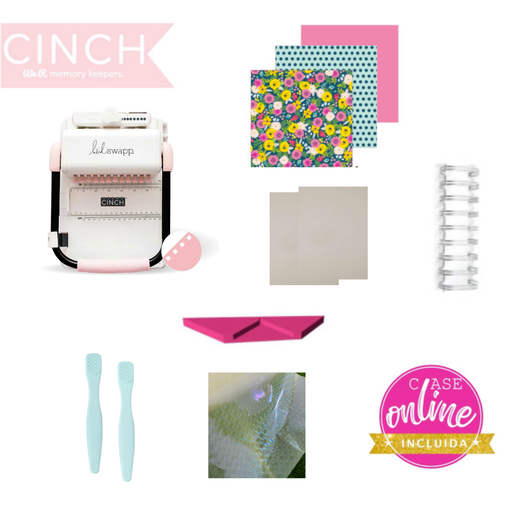 [K-CINCH-R0421] Kit Encuadernación Básico (Orificios Cuadrados)