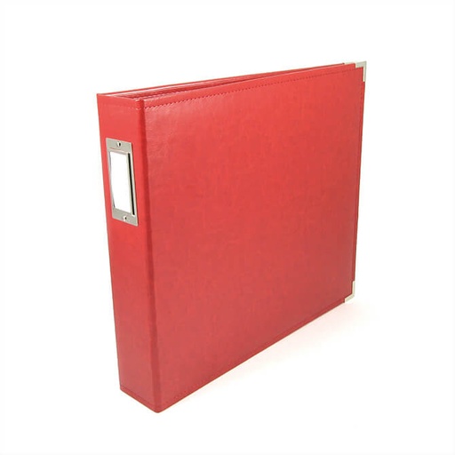 [660920] Album 12x12 Cuero Rojo